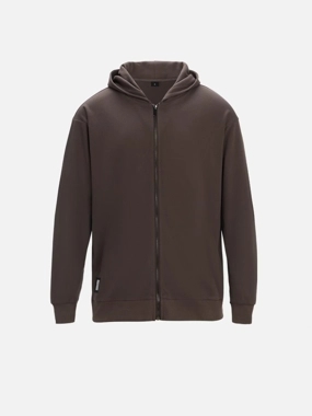 BROWN FUSION HOODIE