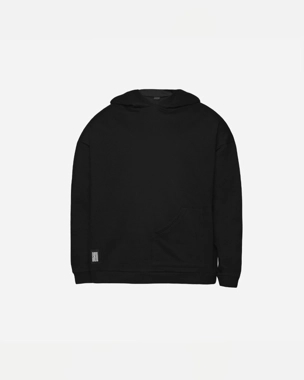 BLACK UNISEX HOODIE
