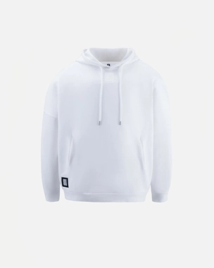 WHITE UNISEX HOODIE