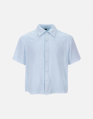 SKY UNISEX LINEN SHIRT