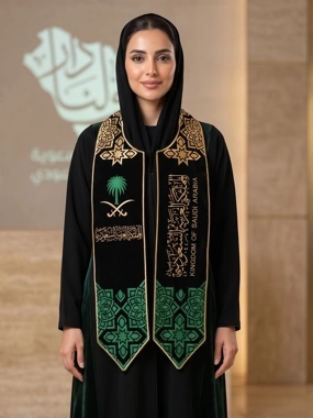 Black Kingdom Glow Scarf