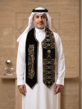 Asiri cat scarf, black color
