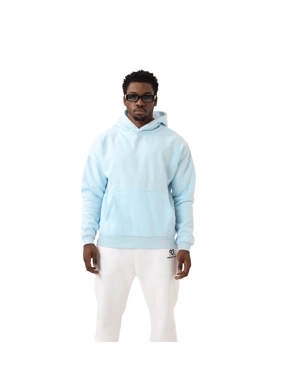 light blue hoodie