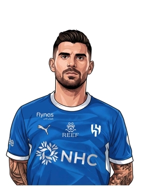 ruben neves Al Hilal FC Fan Home Jersey 26-27 for Adults