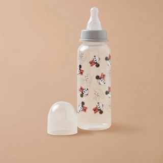Disney 3-Piece Minnie Mouse Print Feeding Bottle Set - 250 ml