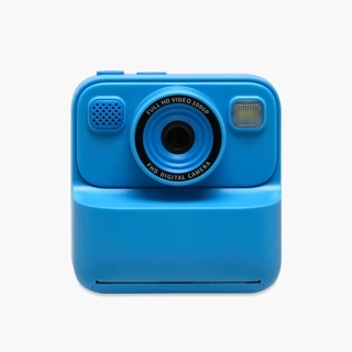 Instant Print Camera Blue