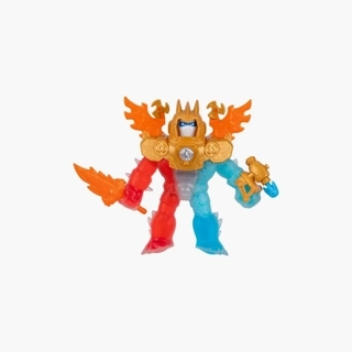 Heroes Of Goo Jit Zu - S13 Meteor Madness Goo-Tron Supreme Stretchy Action Figure - 12.7 cm