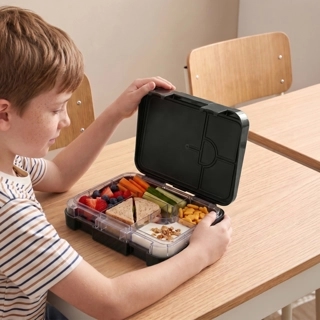 PlayStation Gaming Print Bento Lunch Box for Boys with Clip Lock Lid