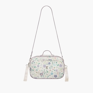 Giggles All-Over Floral Print Diaper Bag with Detachable Strap