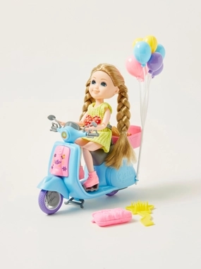 Gloo Doll with Motorbike Playset