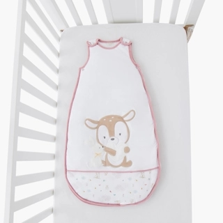 Juniors Embroidered 2.5 TOG Sleeping Bag - 0-6 months
