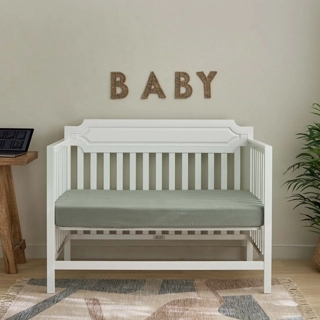 Giggles Baby Fitted Sheet with Elastic Trim, 70x130x20 cm