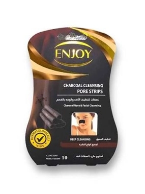 ENJOY CHARCOL CLEANSING PORE STRIPS