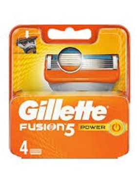 GILLETTE FUSION POWER 4PCS