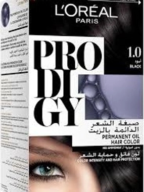 L'OREAL PRODIGY BLACK 1.0 HAIR DYE NEW