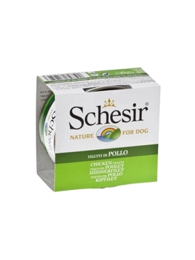 Schesir Wet Dog Food Chicken Fillet in Jelly 150g