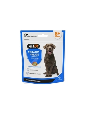 VetIQ Crunchy Treats with Creamy Filling for Adult Dogs and Puppies – Dental and Gum Care (70g)
