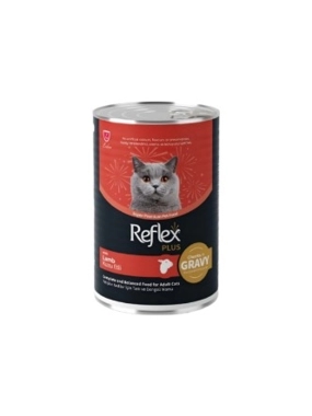 Reflex Wet Cat Food Lamb chunks in Gravy 400g