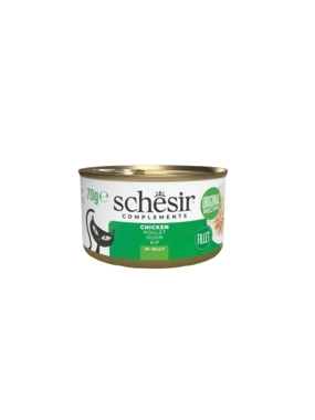 Schesir Wet Cat Food with Chicken in Jelly 70g