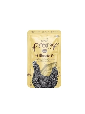pramy wet cat food with chicken and tuna in gravy 70g