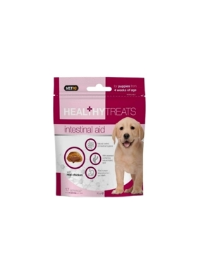 VetIQ Crunchy Puppy Treats with Creamy Filling – Chicken (Supports Gut Health & Digestion) – 50g