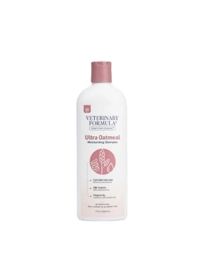 Veterinary Shampoo, a moisturizing formula with wheat flour for cats and dogs, moisturizes and nourishes the hair. 503ml
