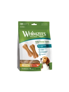 Whimzees Bone-Shaped Treats for Medium and Large Dogs 9pcs 540g