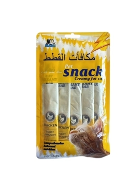 Maru Creamy Cat Treats with Chicken 15gx5