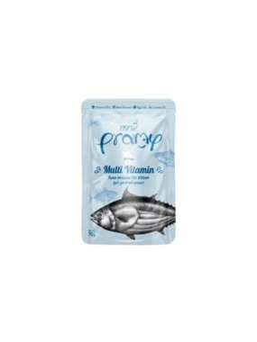 Pramy Multivitamin Wet Food for Kittens Tuna Purée in Jelly 70g