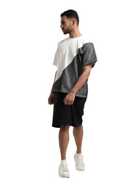 Oversize Short Pants - Black