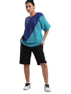 Oversize Short Pants - Black