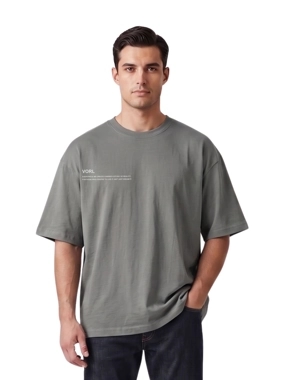 Grey Oversized T-Shirt