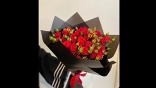 Radiant Red Baby Rose Bouquet | 10 Branches