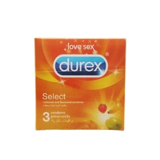 DUREX SELECT 3 CONDOMS