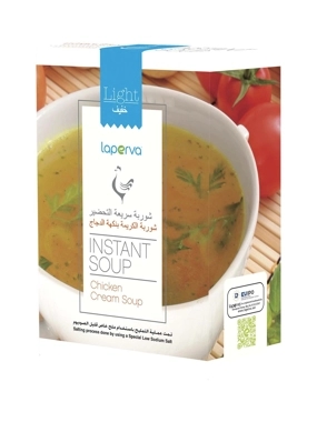 Laperva Keto Diet Soup, Chicken Cream, 68 Gm, Low Carb, Rich in Protein