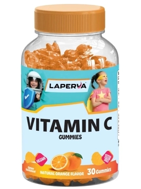 Laperva Smart Kids Vitamin C, Orange, 30 Vegan Gummies