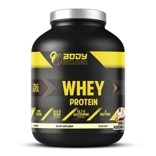 Body Builder 100% Whey Protein, Vanilla Marshmallow, 4 LB