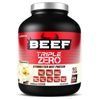Laperva Beef Triple Zero Hydrolyzed, Vanilla, 4 LB