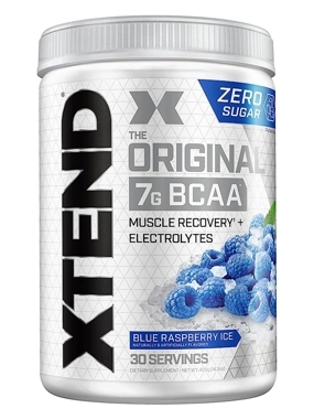 Xtend Original BCAA, Blue Raspberry Ice, 30