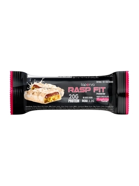 Laperva Rasp Fit Protein Bar, White Chocolate Raspberry, 1 Bar