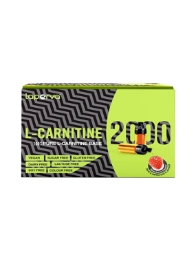 Laperva L Carnitine 2000, Strawberry, 20 Vials, Burn fats and increases burning rates.