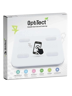 Optitect Smart Scale, White