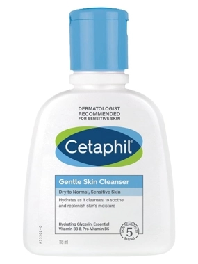 Cetaphil Gentle Skin Cleanser, 118 ML, It Helps the Skin Retain Moisture