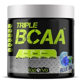 Laperva Triple BCAA, Blue Raspberry, 30