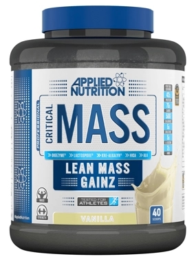 Applied Nutrition Critical Mass Lean Mass Gainz, Vanilla, 2.45 Kg