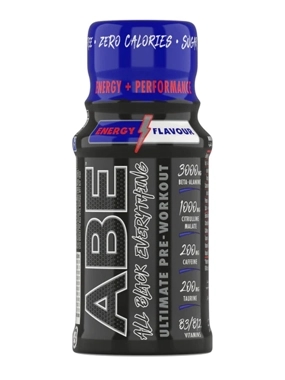 Applied Nutrition ABE Ultimate Pre Workout Shot Food Supplement, Energy Flavour, 1 Shot