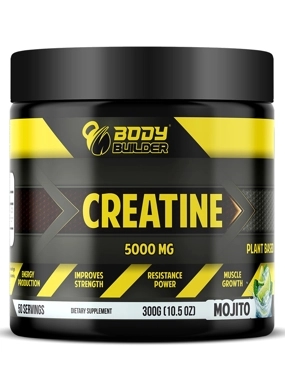 Body Builder Creatine Monohydrate, 50, Mojito