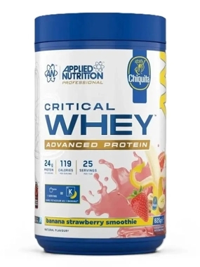 Applied Nutrition Critical Whey Advanced Protein, Banana Strawberry Smoothie, 825 g