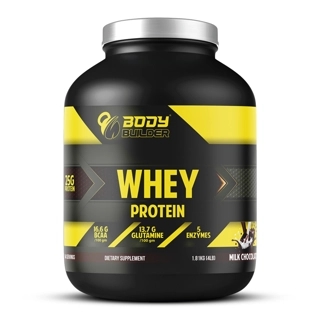 Body Builder 100% Whey Protein, Milk Chocolate, 4 LB