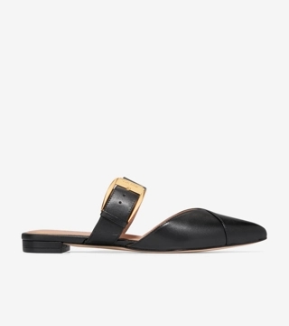 Vandam Buckle Mule | Size : 5.5
